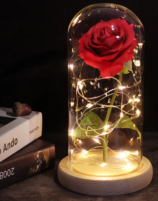 Red Galaxy Rose Artificial Flower