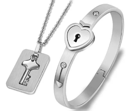 Stainless Steel Heart Bracelet